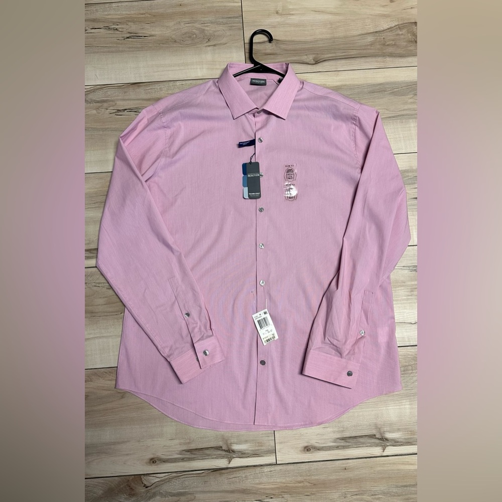 New Kenneth Cole Teaction Slim Fit Shirt